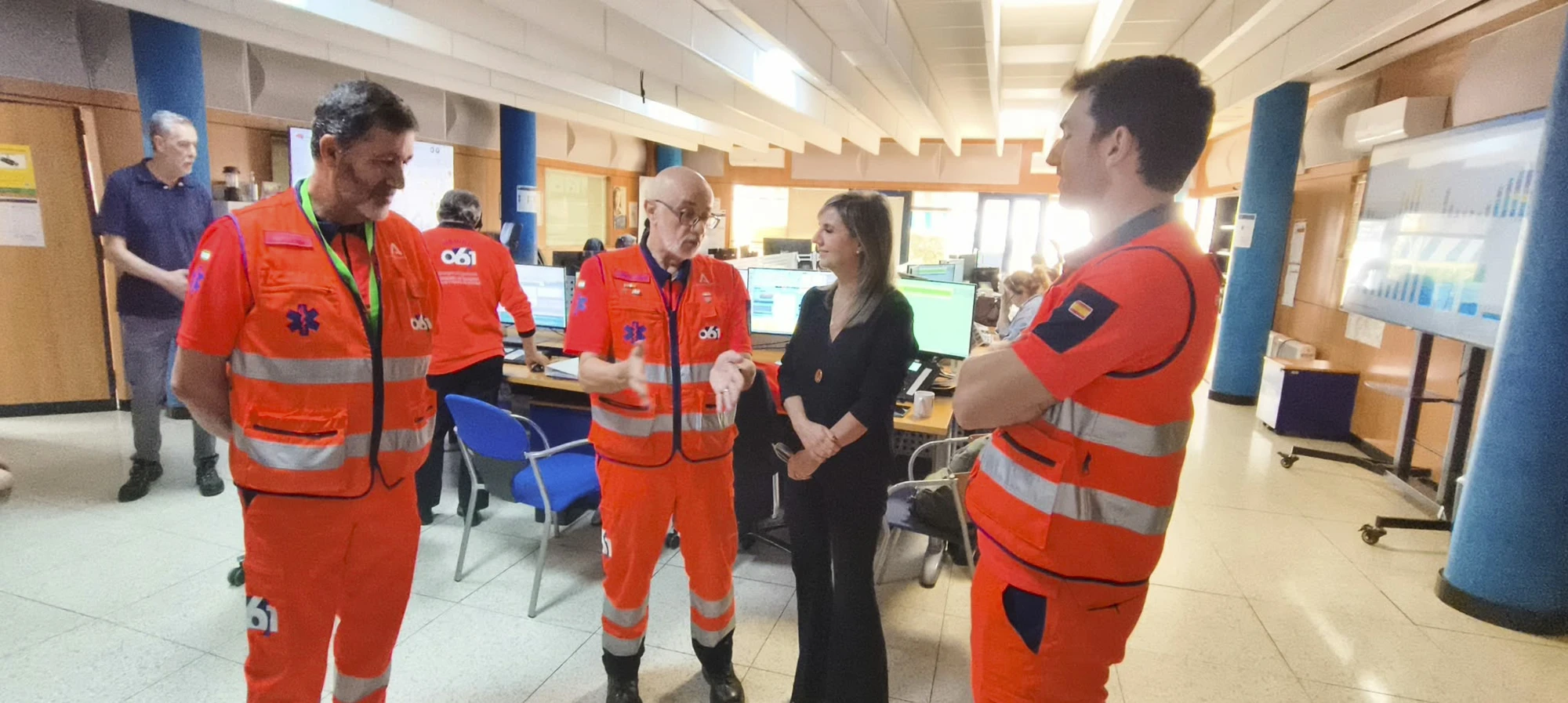 Así trabaja el 061 de Córdoba cuando llamas en una emergencia