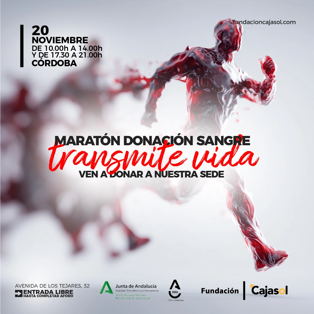 Córdoba acoge un maratón de donación de sangre ante la campaña navideña