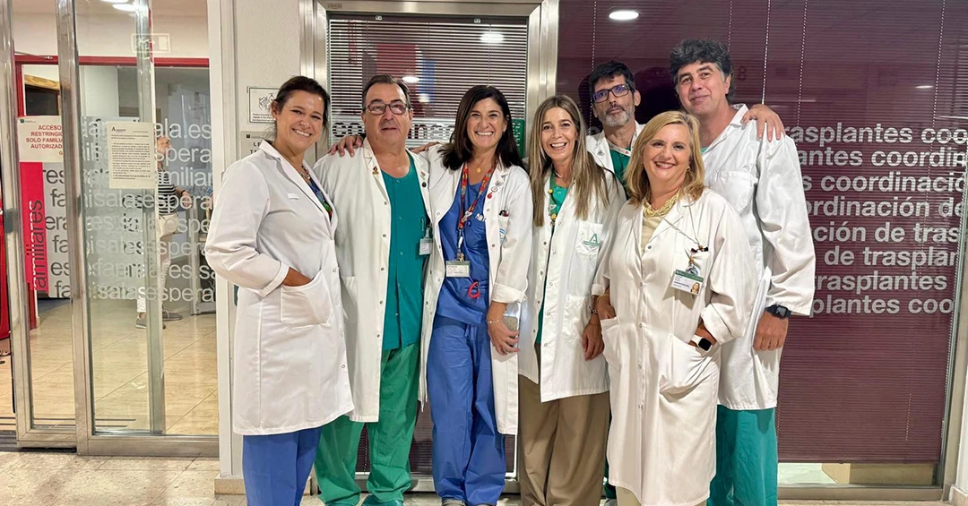 El Hospital Reina Sofía logra un récord histórico con 13 trasplantes en solo una semana