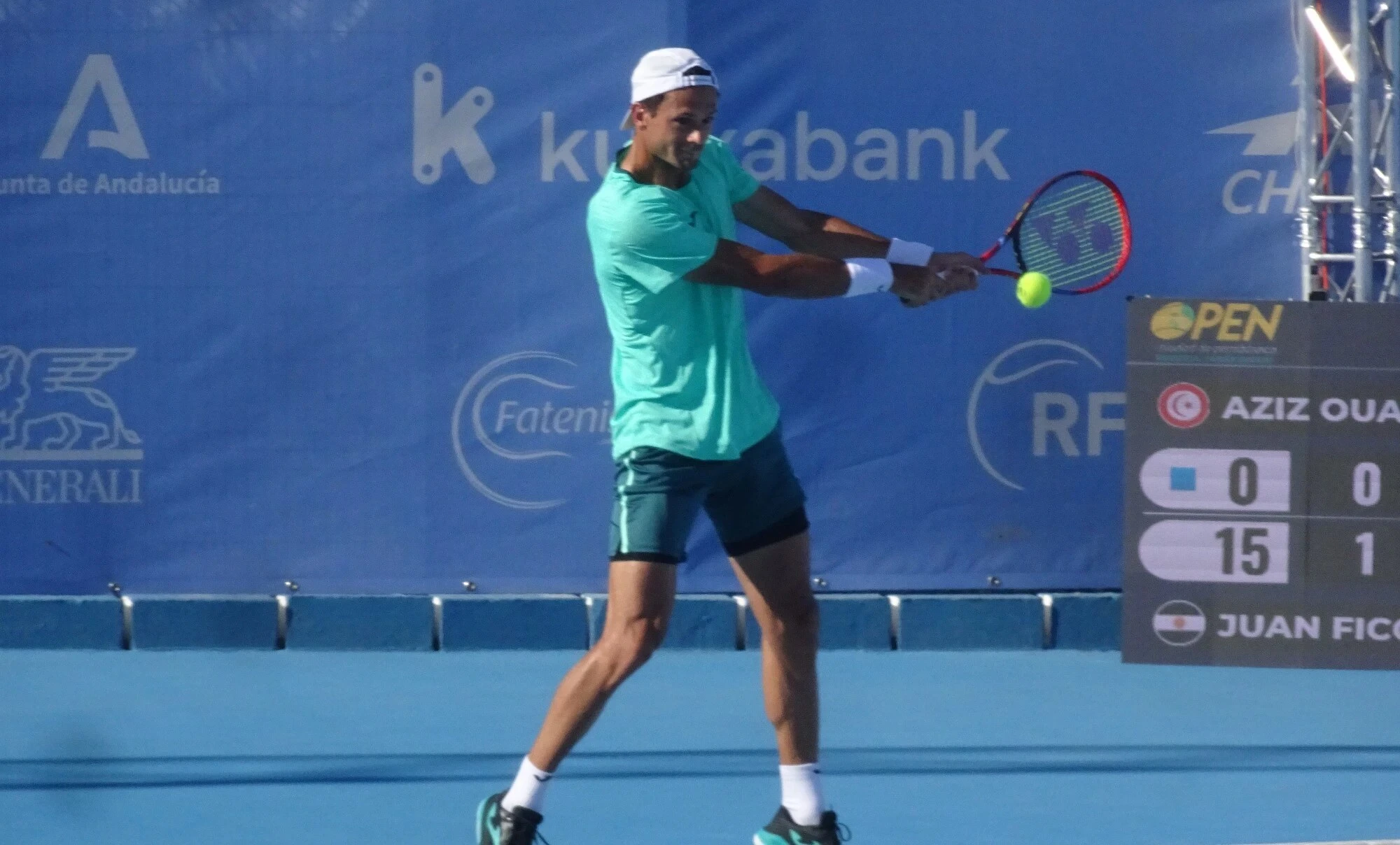 Ficovich cae ante Ouakaa y agita el cuadro del torneo de Pozoblanco