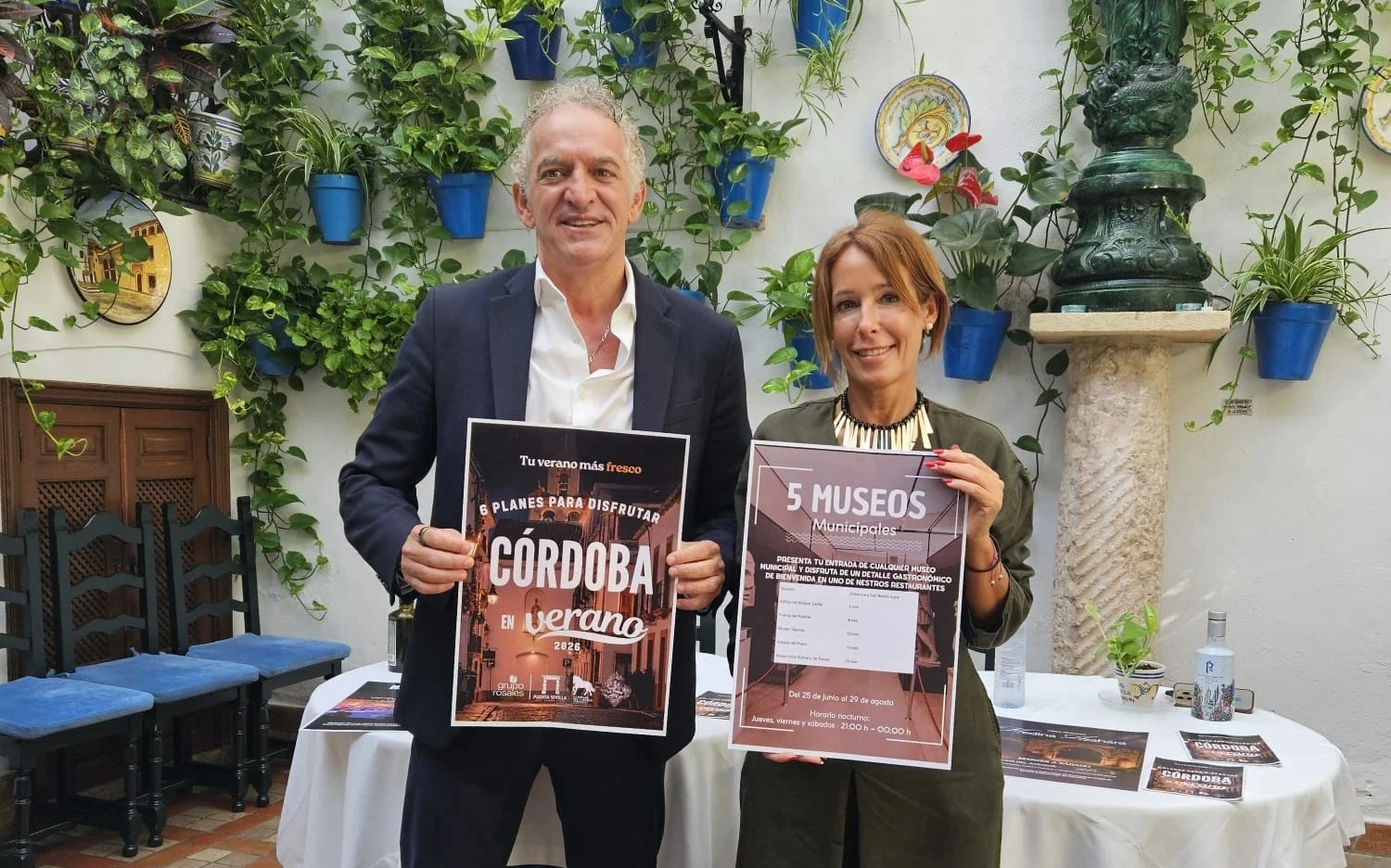Grupo Rosales presenta la segunda edición de “Tu verano más fresco” para impulsar la gastronomía, las terrazas y las experiencias nocturnas en Córdoba